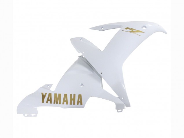 Carenados Moto Yamaha YZF 1000 R1 2002-2003 - Blanco Oro Calcomanías Baratos