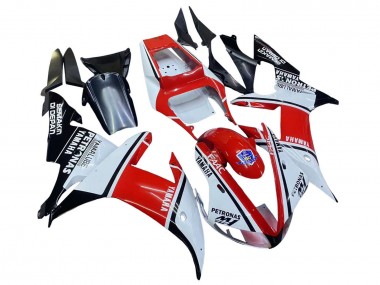 Carenados Moto Yamaha YZF 1000 R1 2002-2003 - Blanco Rojo Negro Petronas Baratos