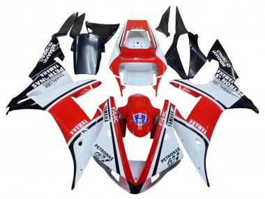 Carenados Moto Yamaha YZF 1000 R1 2002-2003 - Blanco Rojo Negro Petronas Baratos