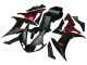 Carenados Moto Yamaha YZF 1000 R1 2002-2003 - Rojo Negro Llama Baratos