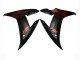 Carenados Moto Yamaha YZF 1000 R1 2002-2003 - Rojo Negro Llama Baratos