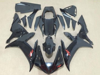 Carenados Moto Yamaha YZF 1000 R1 2002-2003 - Negro Brillante Rojo Baratos