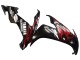 Carenados Moto Yamaha YZF 1000 R1 2004-2006 - Negro Brillante Rojo Llama Baratos