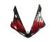 Carenados Moto Yamaha YZF 1000 R1 2004-2006 - Negro Brillante Rojo Llama Baratos