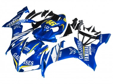 Carenados Moto Yamaha YZF 1000 R1 2004-2006 - Azul Blanco Amarillo Motul Gauloises 46 Baratos