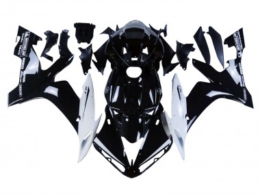 Carenados Moto Yamaha YZF 1000 R1 2004-2006 - Negro Brillante Blanco Motul Baratos
