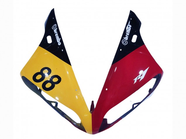 Carenados Moto Yamaha YZF 1000 R1 2004-2006 - Amarillo Rojo Blanco Negro YSP 88 Baratos