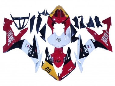 Carenados Moto Yamaha YZF 1000 R1 2004-2006 - Amarillo Rojo Blanco Negro YSP 88 Baratos