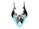 Carenados Moto Yamaha YZF 1000 R1 2007-2008 - Azul Claro Verde Lima Negro Baratos