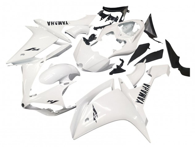 Carenados Moto Yamaha YZF 1000 R1 2007-2008 - Blanco Negro Baratos