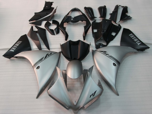 Carenado Moto Yamaha YZF 1000 R1 2009-2011 - Plata Negro Baratos