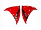 Carenado Moto Yamaha YZF 1000 R1 2012-2014 - Rojo Negro Brillante Baratos
