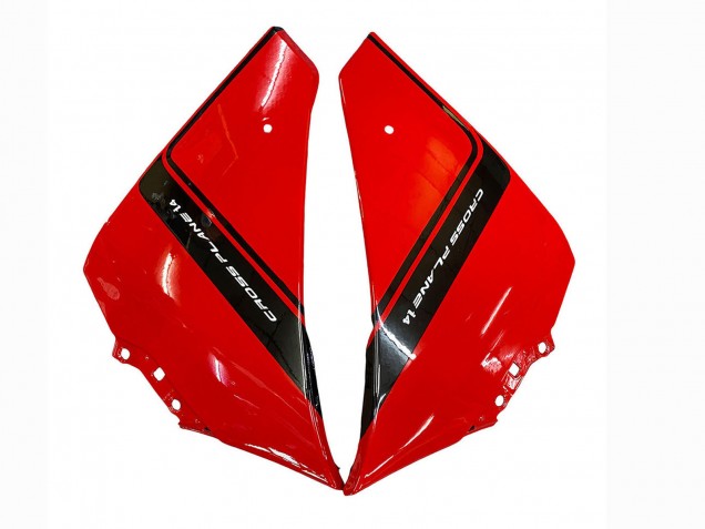 Carenado Moto Yamaha YZF 1000 R1 2012-2014 - Rojo Negro Brillante Baratos