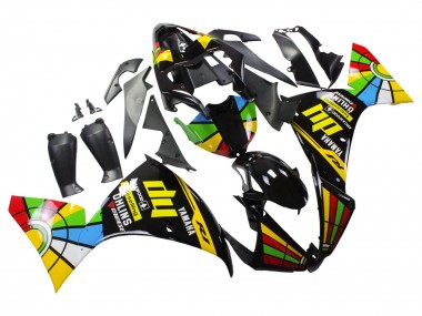 Carenados Moto Yamaha YZF 1000 R1 2012-2014 - Negro Brillante Amarillo Verde Azul Rojo RuedaColores Baratos