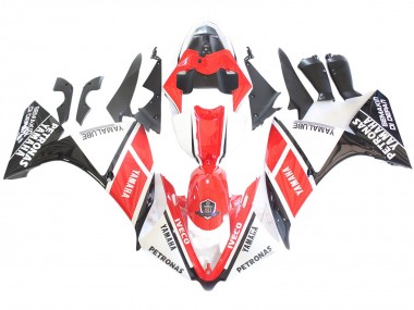 Carenados Moto Yamaha YZF 1000 R1 2012-2014 - Blanco Rojo Negro Brillante Petronas Baratos