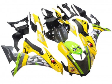 Carenados Moto Yamaha YZF 1000 R1 2015-2019 - Amarillo Verde Tiburón Baratos