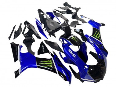 Carenados Moto Yamaha YZF 1000 R1 2015-2019 - Azul Negro Brillante Verde Monstruo Baratos
