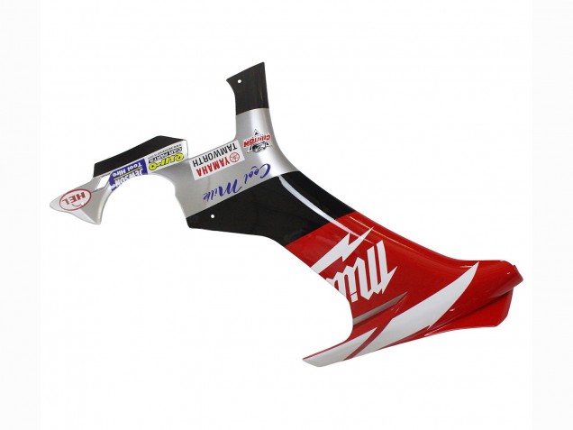 Carenado Moto Yamaha YZF 1000 R1 2015-2019 - Blanco Rojo Negro Milwaukee Baratos