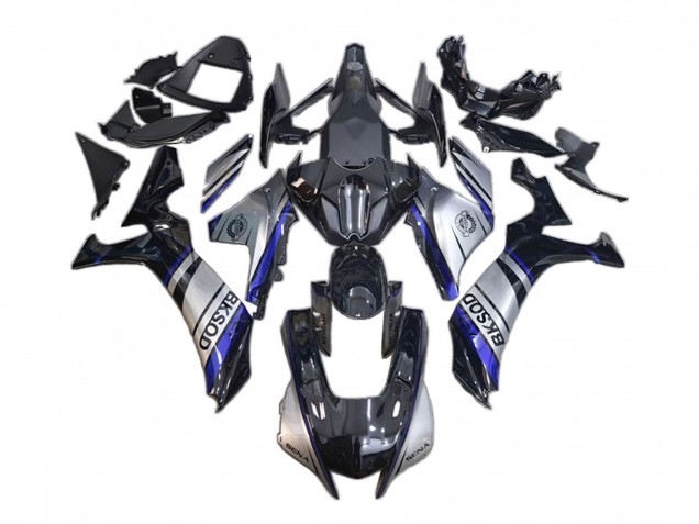 Carenados Moto Yamaha YZF 1000 R1 2020-2025 - Plata Azul Negro BKSOD Baratos