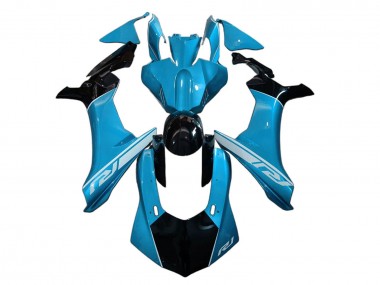 Carenado Moto Yamaha YZF 1000 R1 2020-2025 - Azul Negro Brillante Baratos