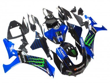 Carenados Moto Yamaha YZF 1000 R1 2020-2025 - Azul Negro Verde Negro ENEOS Monstruo Baratos