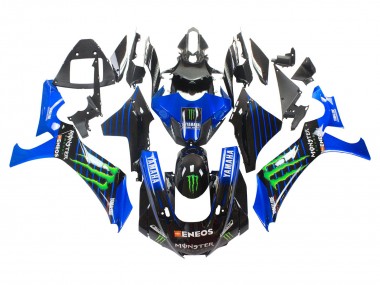 Carenados Moto Yamaha YZF 1000 R1 2020-2025 - Azul Negro Verde Negro ENEOS Monstruo Baratos