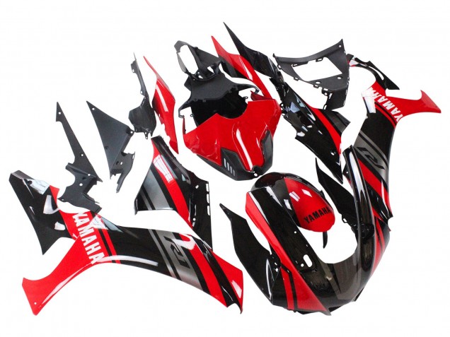 Carenados Moto Yamaha YZF 1000 R1 2020-2025 - Rojo Plata Negro Baratos