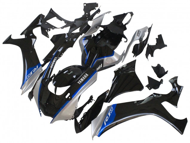 Carenados Moto Yamaha YZF 1000 R1 2020-2025 - Negro Brillante Plata Azul Baratos