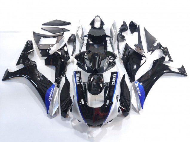 Carenados Moto Yamaha YZF 1000 R1 2020-2025 - Negro Brillante Plata Azul Baratos