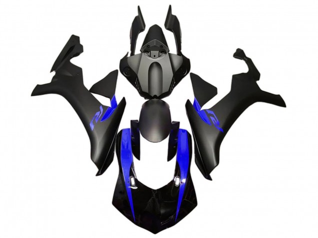 Carenado Moto Yamaha YZF 1000 R1 2020-2025 - Azul Negro Mate Baratos