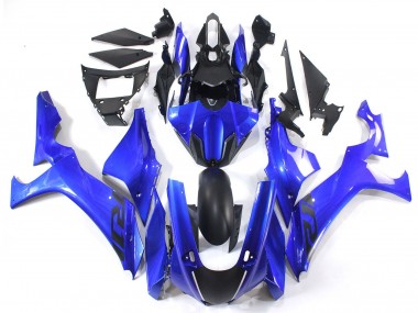 Carenados Moto Yamaha YZF 1000 R1 2020-2025 - Azul Negro Mate Baratos