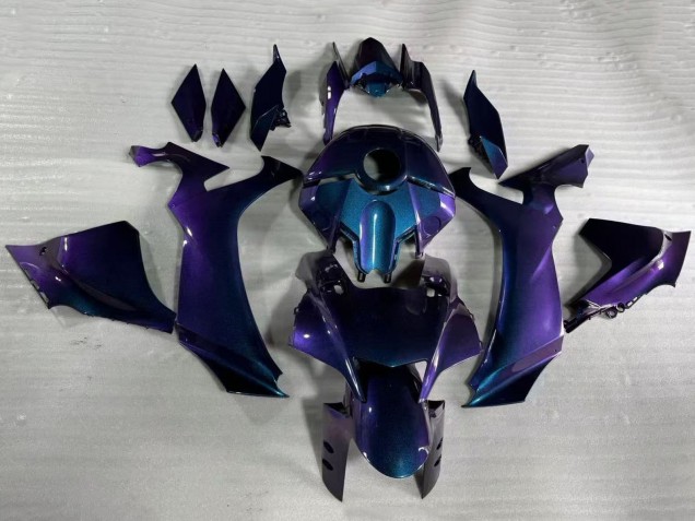 Carenados Moto Yamaha YZF 1000 R1 2020-2025 - Gradiente Azul Púrpura Baratos