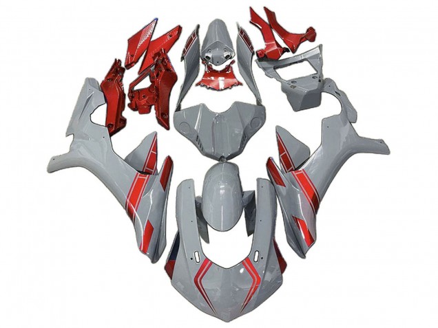 Carenados Moto Yamaha YZF 1000 R1 2020-2025 - Nardo Gris Rojo Baratos