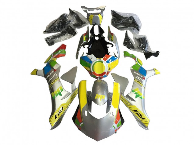 Carenados Moto Yamaha YZF 1000 R1 2020-2025 - Plata Amarillo Rojo Azul Ohlins Baratos