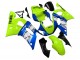 Carenados Moto Yamaha YZF 600 R6 1998-2002 - Neon Verde Azul Blanco Champions Baratos
