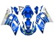 Carenados Moto Yamaha YZF 600 R6 1998-2002 - Blanco Azul Neon Amarillo Fiat Motul Michelin Baratos
