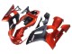 Carenados Moto Yamaha YZF 600 R6 1998-2002 - Naranja Negro Mate Baratos