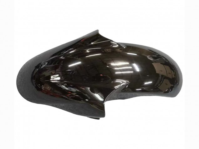 Carenados Moto Yamaha YZF 600 R6 1998-2002 - Plata Negro Brillante Baratos