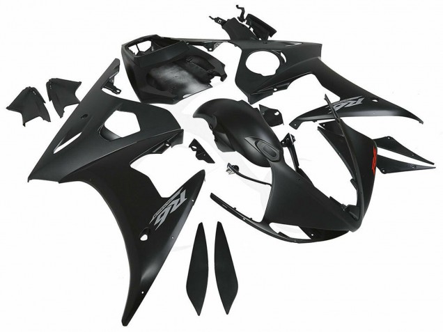 Carenados Moto Yamaha YZF R6S 2006-2009 - Negro Mate Baratos