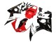 Carenados Moto Yamaha YZF R6S 2006-2009 - Rojo Blanco Negro Brillante Baratos