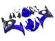Carenados Moto Yamaha YZF R6 2003-2004 - Azul Negro Brillante Baratos