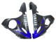 Carenados Moto Yamaha YZF R6 2003-2004 - Azul Negro Brillante Baratos
