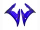 Carenados Moto Yamaha YZF R6 2003-2004 - Azul Negro Brillante Baratos