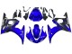 Carenados Moto Yamaha YZF R6 2003-2004 - Azul Negro Brillante Baratos