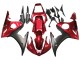 Kits Carenado Moto Yamaha YZF R6 2003-2004 - Rojo Negro Mate Baratos