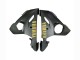 Carenados Moto Yamaha YZF R6 2003-2004 - Gris Mate Negro Mate Oro Calcomanías Baratos