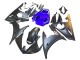 Carenados Moto Yamaha YZF R6S 2006-2009 - Azul Negro Mate Baratos