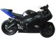 Carenados Moto Yamaha YZF R6S 2006-2009 - Azul Negro Mate Baratos