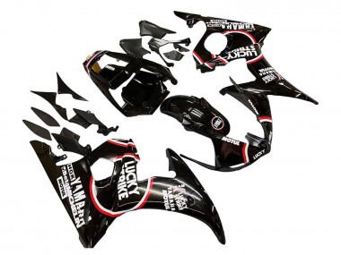 Carenados Moto Yamaha YZF R6S 2006-2009 - Negro Brillante Rojo Blanco Lucky Strike Motul Baratos