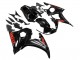 Carenados Moto Yamaha YZF R6S 2006-2009 - Negro Brillante Rojo Baratos